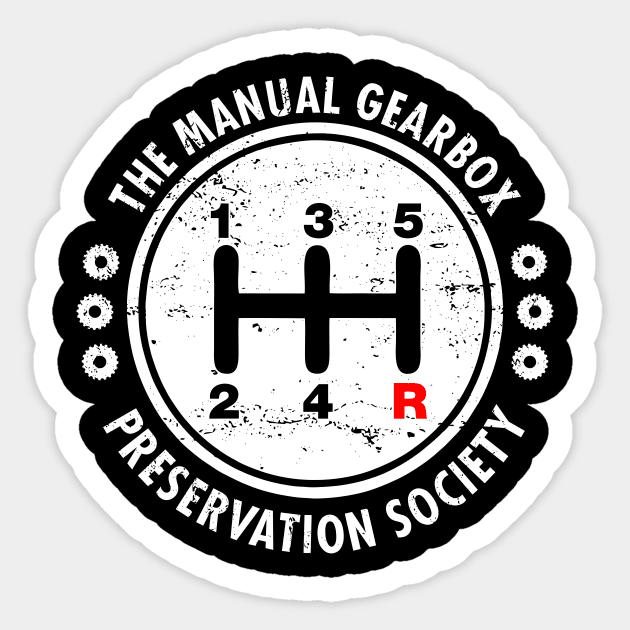 The Manuals Gearbox Preservation Society Sticker by Europhia